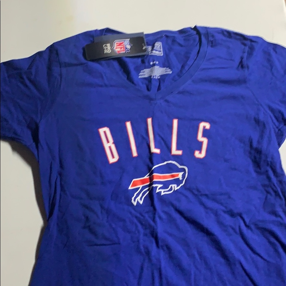Buffalo bills v neck t shirt